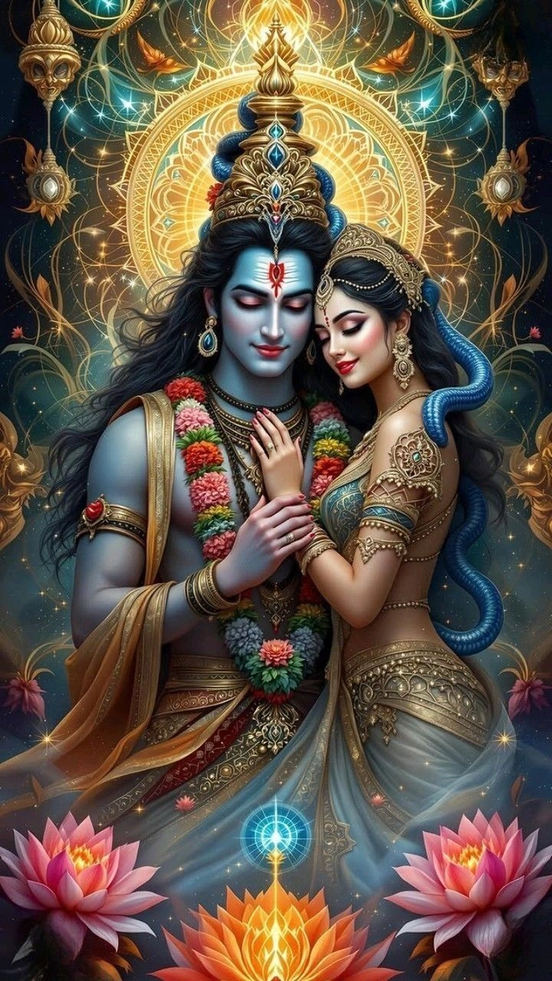 shiv parvati pic for dp