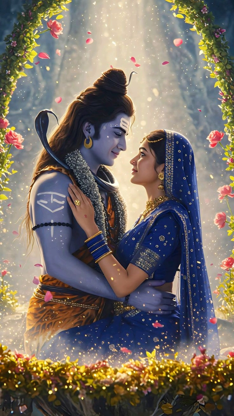 shiv parvati whatsapp dp hd