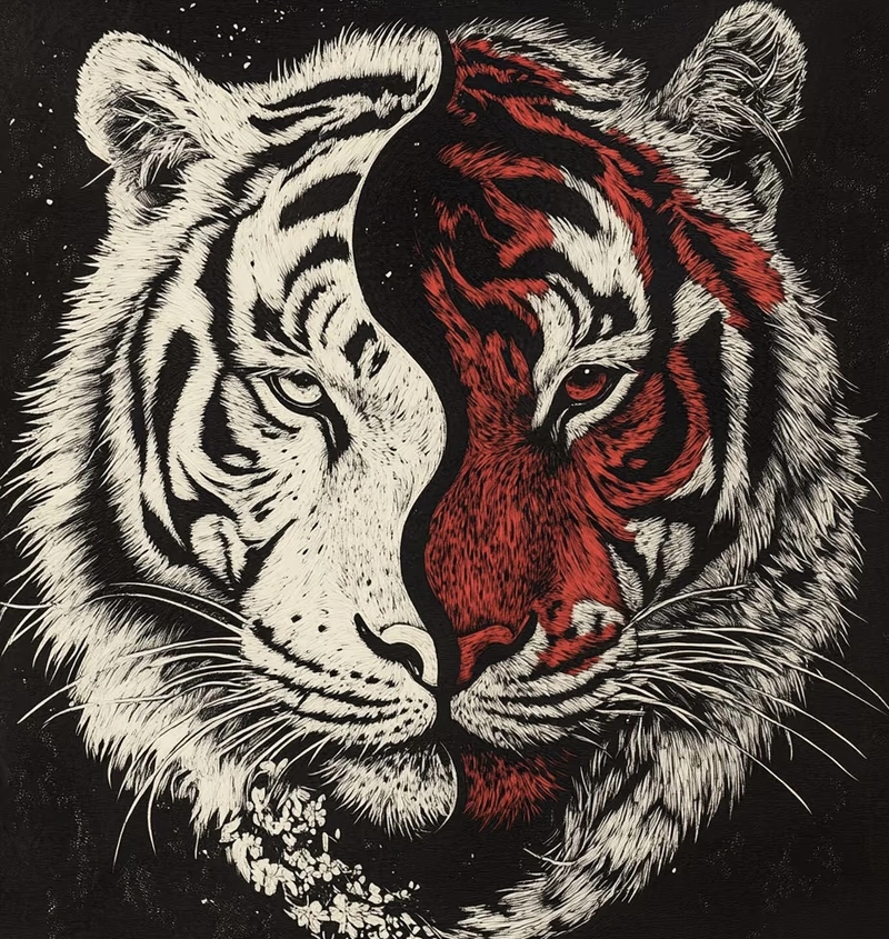 tiger dp image