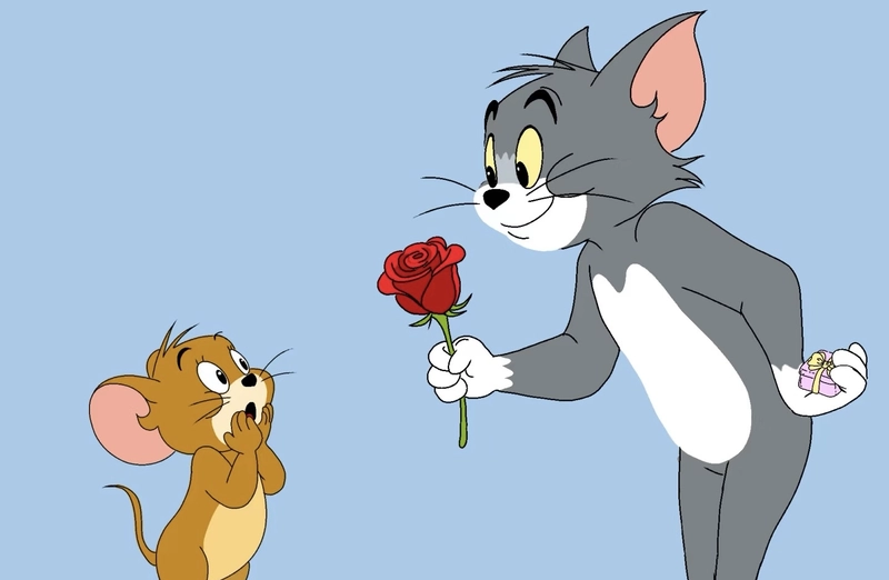 tom and jerry couple dp for instagram