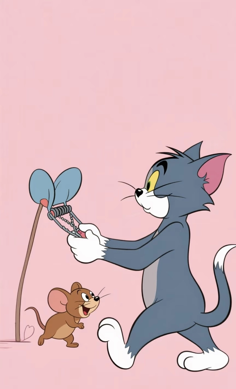 tom and jerry couple dp for instagram