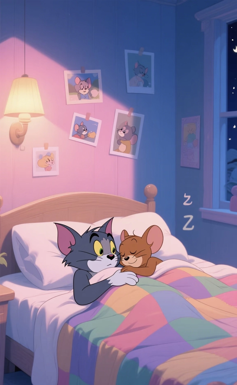 tom and jerry cute dp