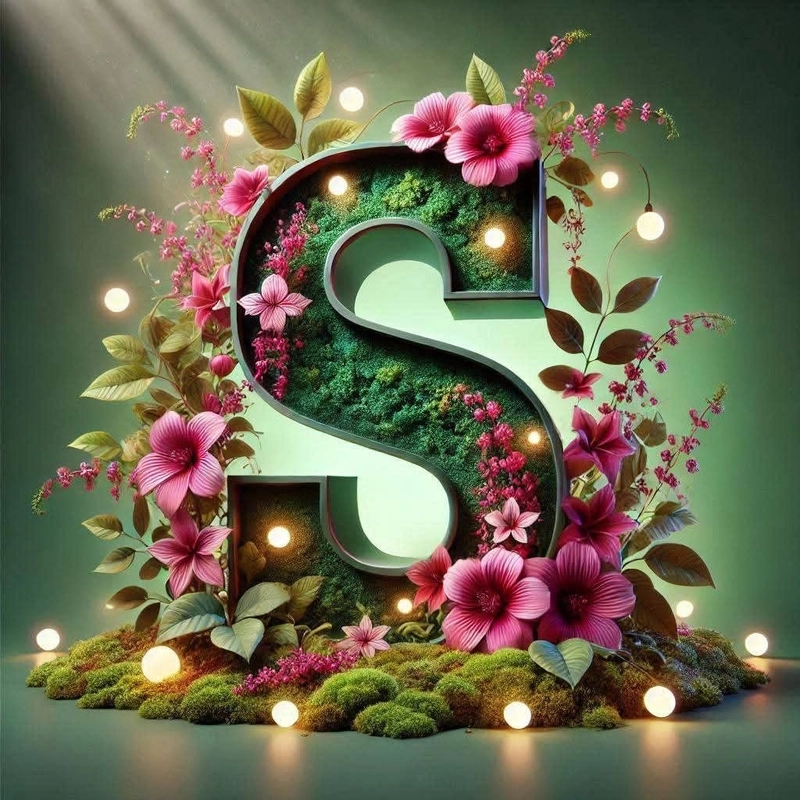 unique s letter dp love