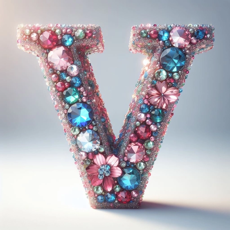 v letter images for whatsapp dp