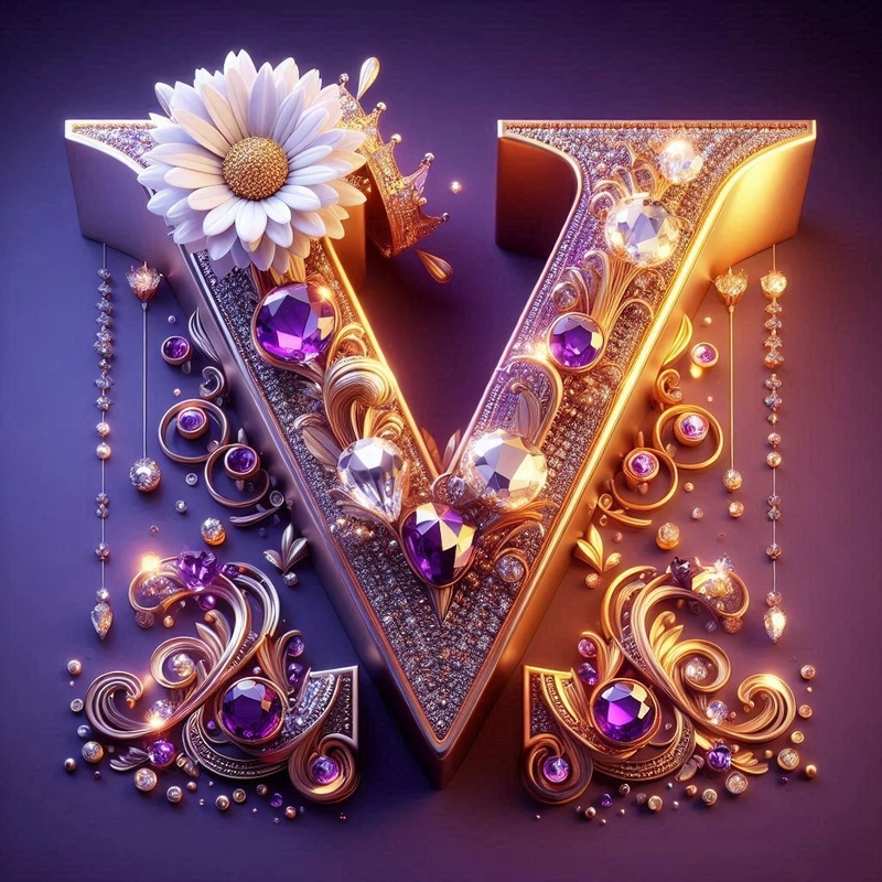 v name photo love dp