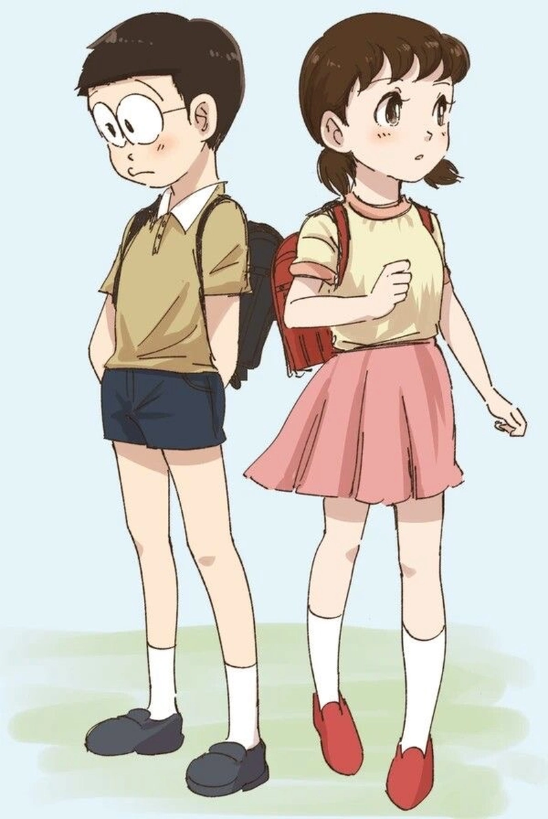 whatsapp dp nobita shizuka
