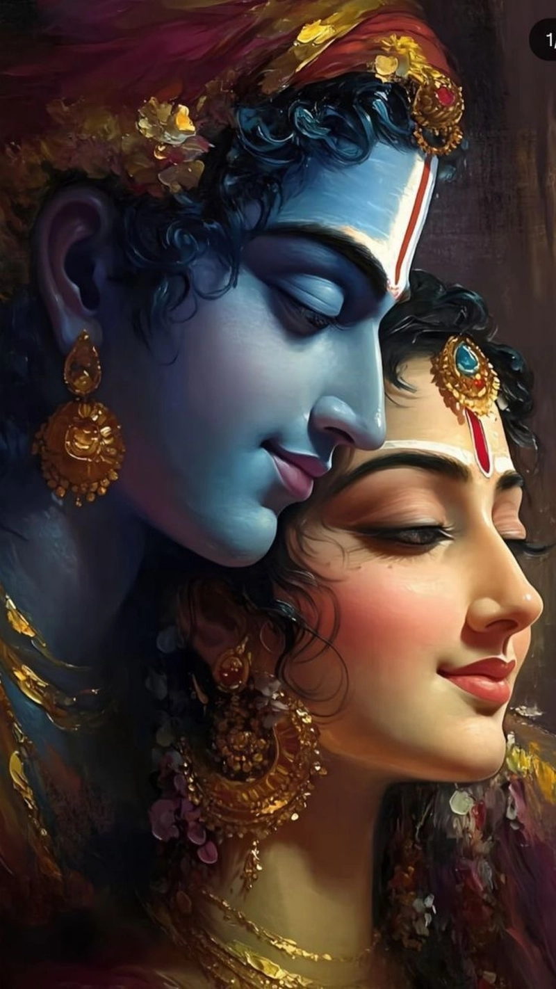 whatsapp dp radha krishna