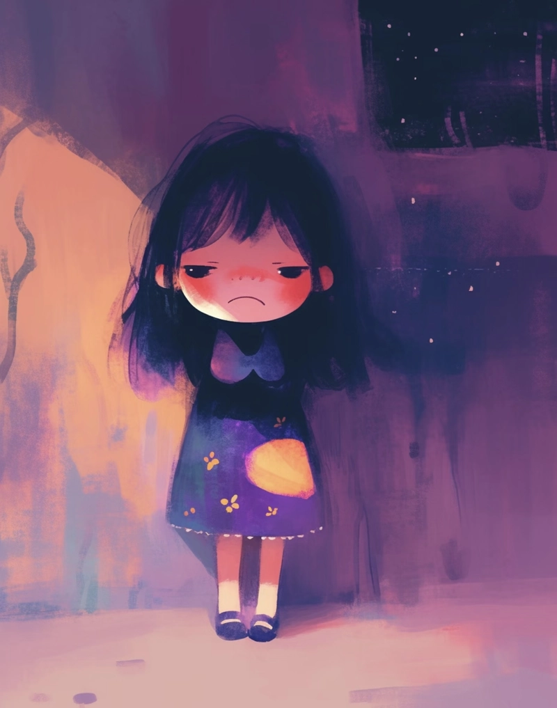 whatsapp dp sad girl image
