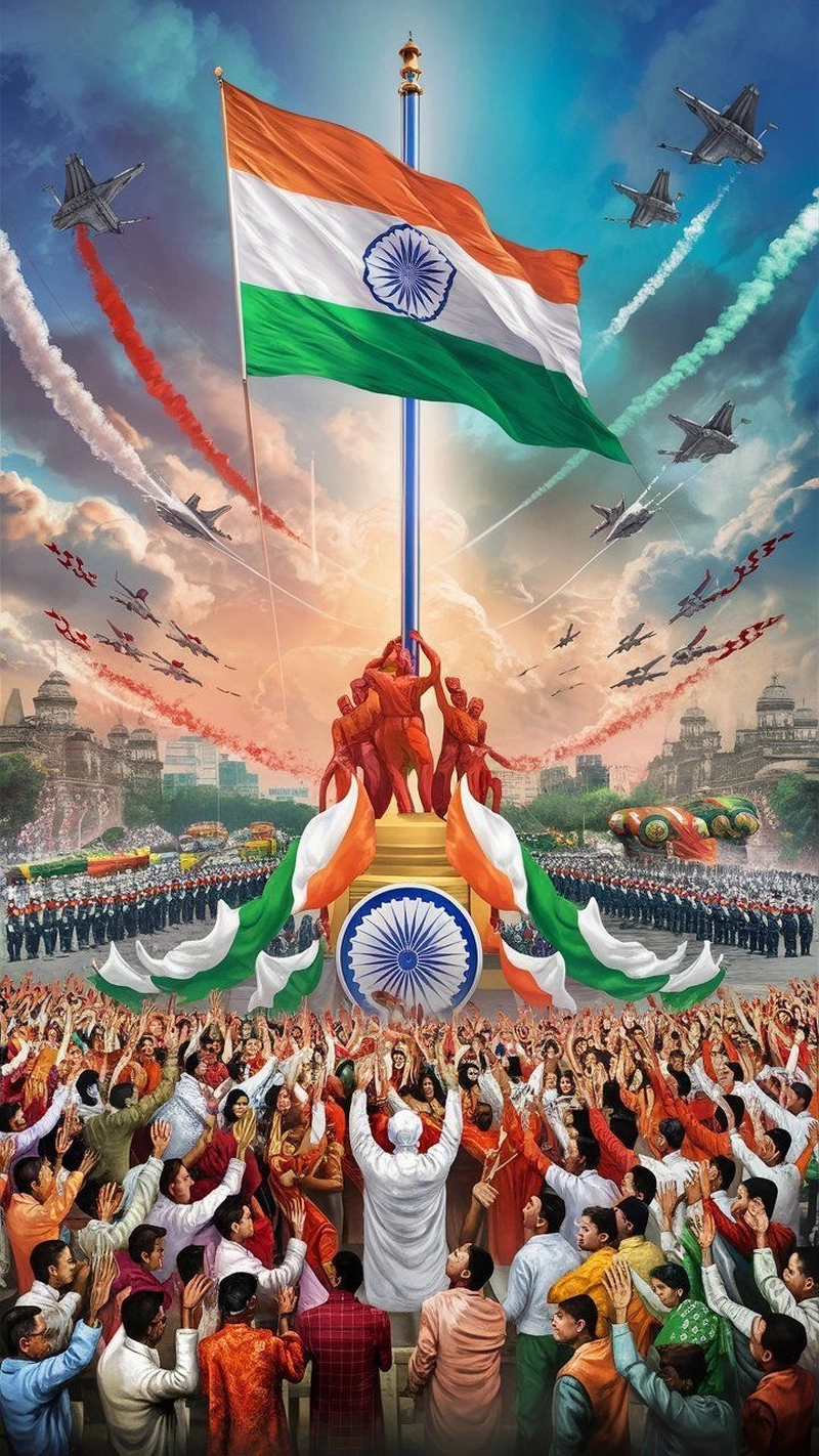 why is everyone putting indian flag on dp