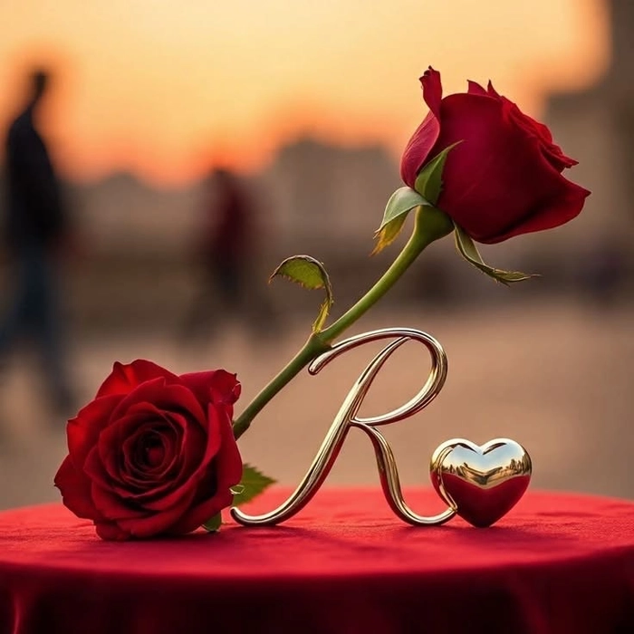 Aesthetic R name dp in a minimalist style