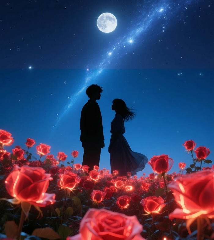Aesthetic romantic DP images warm couple vibe