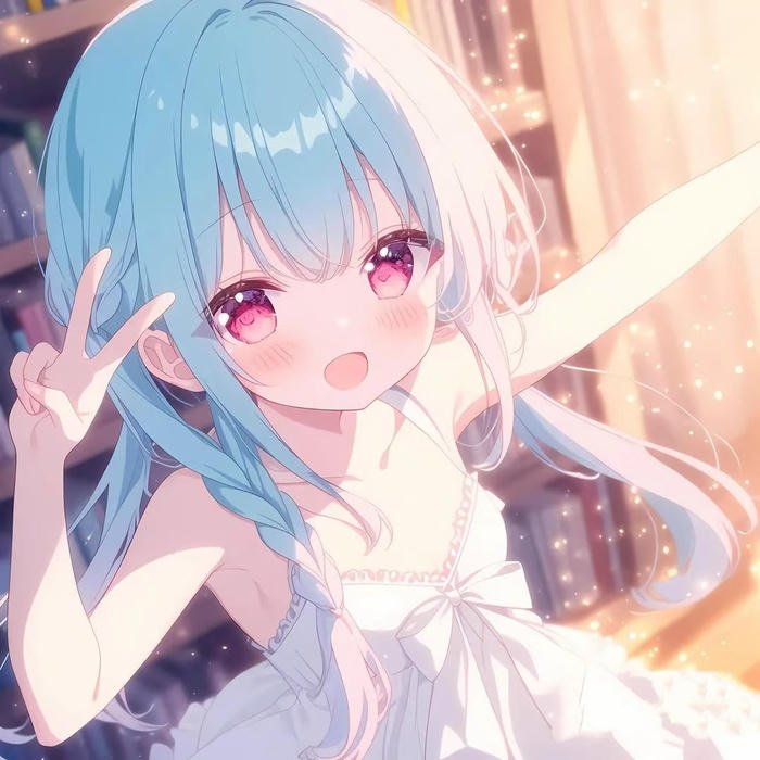 Animated character dp with effects