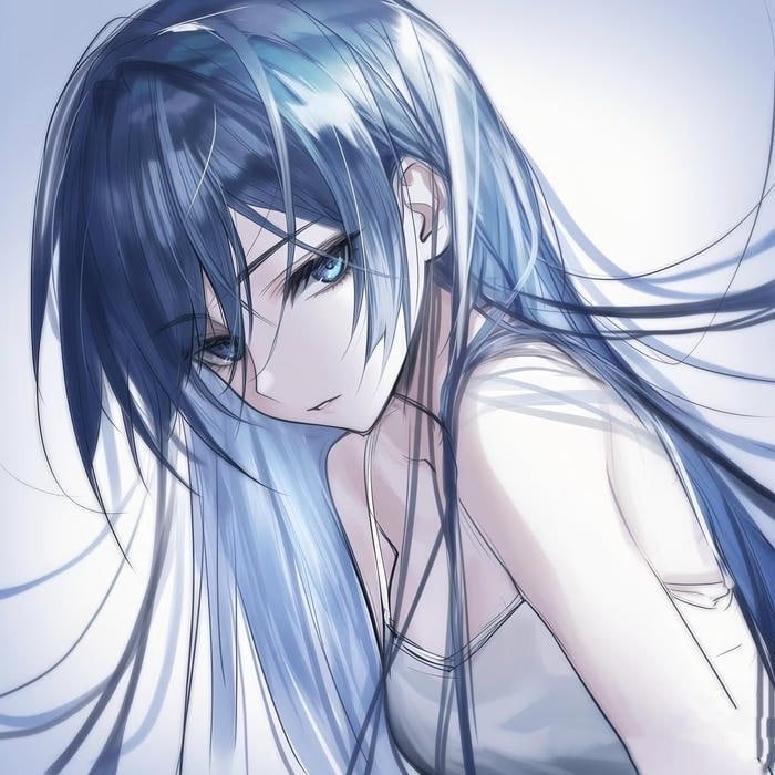 Anime dp vibe chill and calm