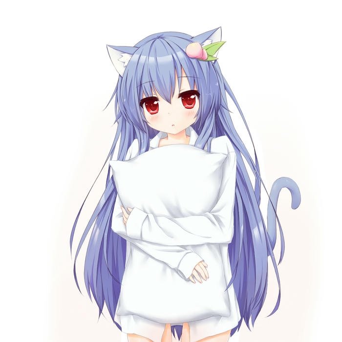 Anime girl dp lovely pastel tone