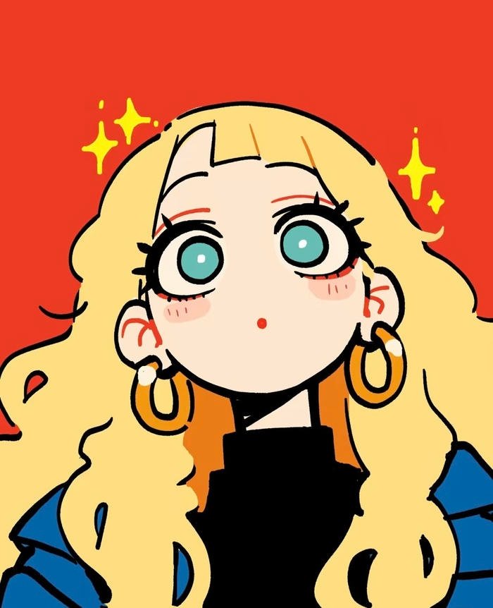 Attitude cartoon girl profile photo