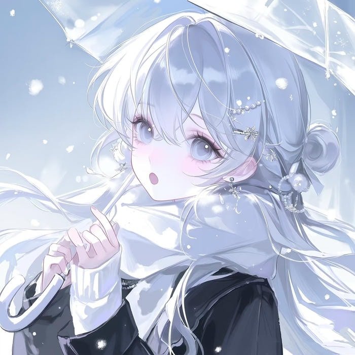 Beautiful anime dp minimal style