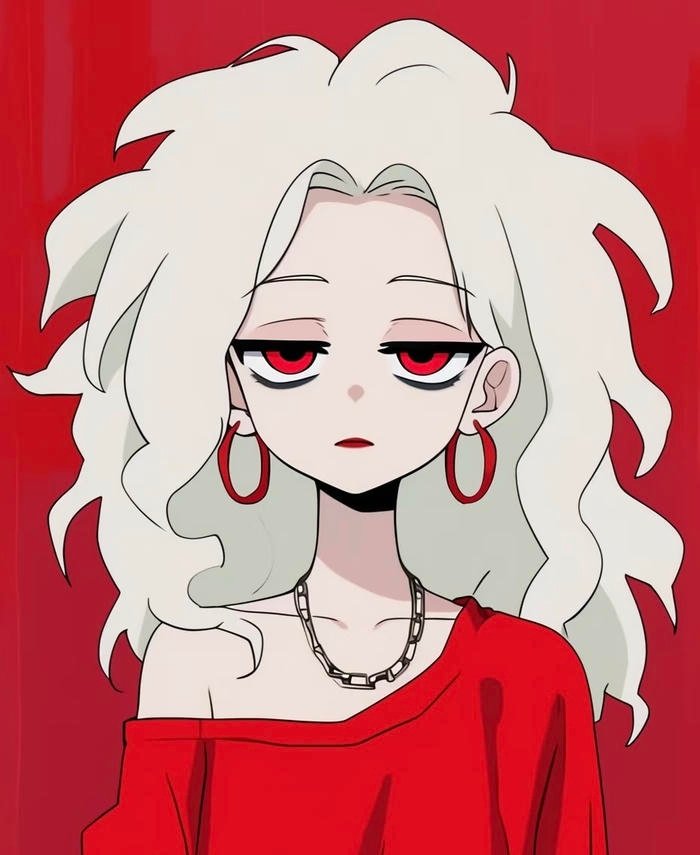 Cartoon avatar showing attitude look