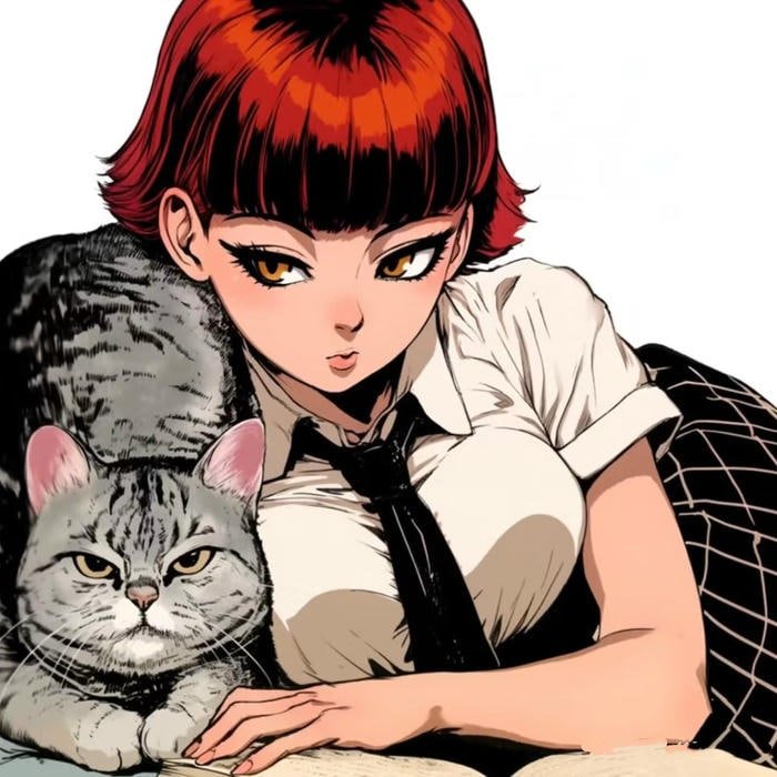 Cartoon dp with cool hairstyle