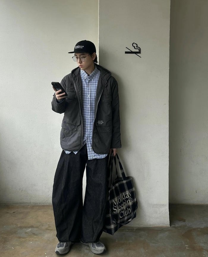 Confident pose stylish boys display picture