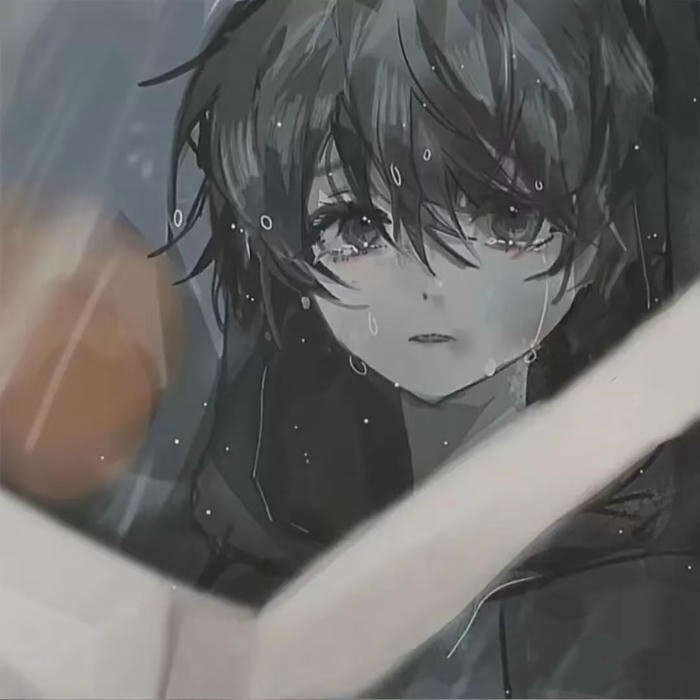 Dark aesthetic anime dp alone