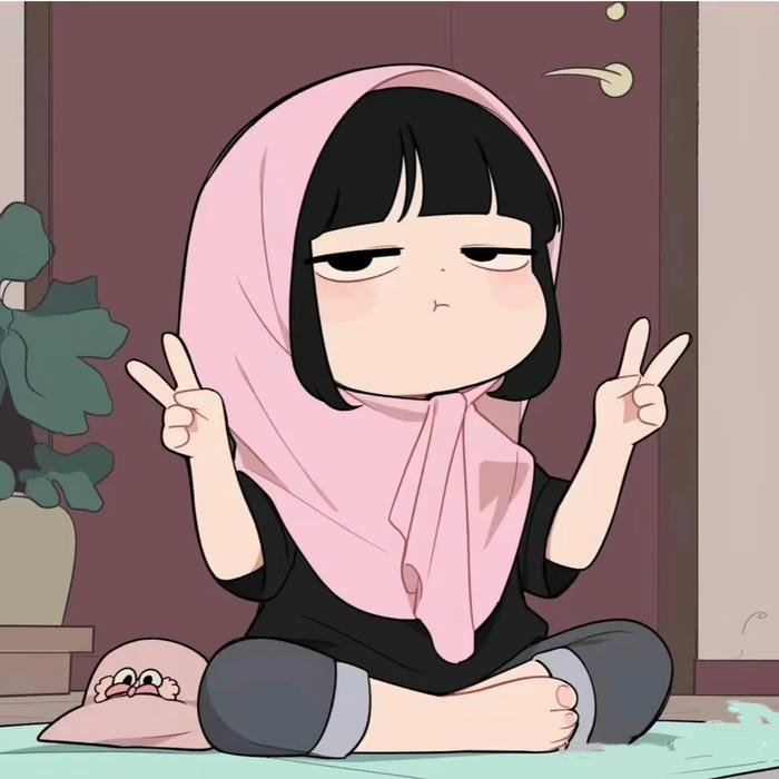 Funny cartoon dp with sarcastic look