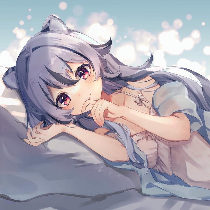 Girl anime dp sweet anime style