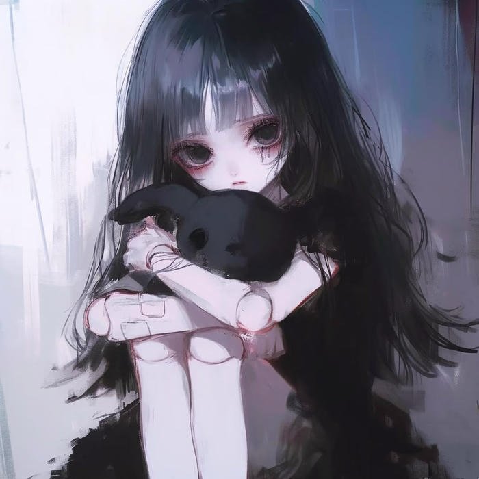 Heartbroken anime dp concept