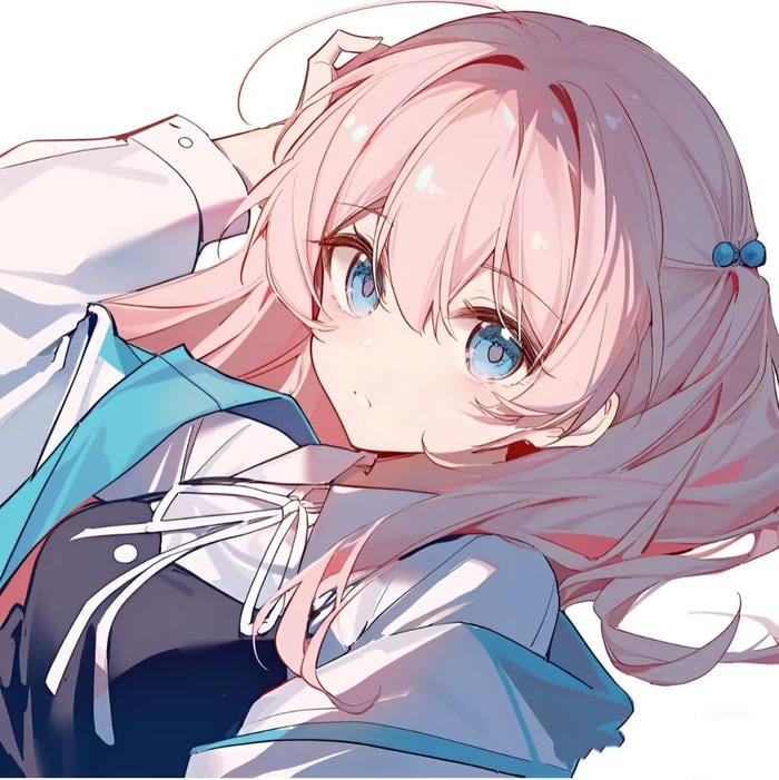 Soft pastel animated avatar