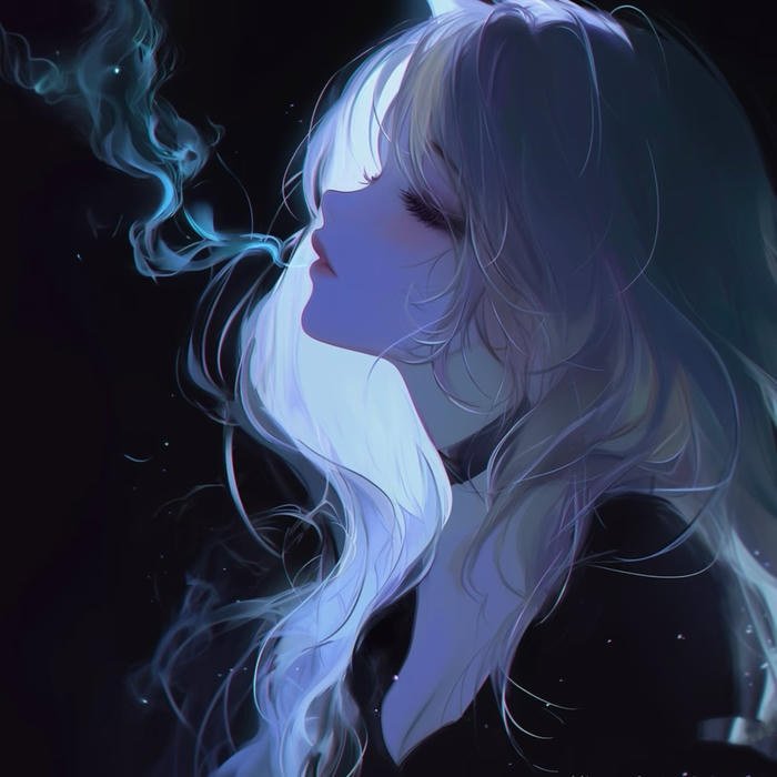 Solitude anime dp minimal style