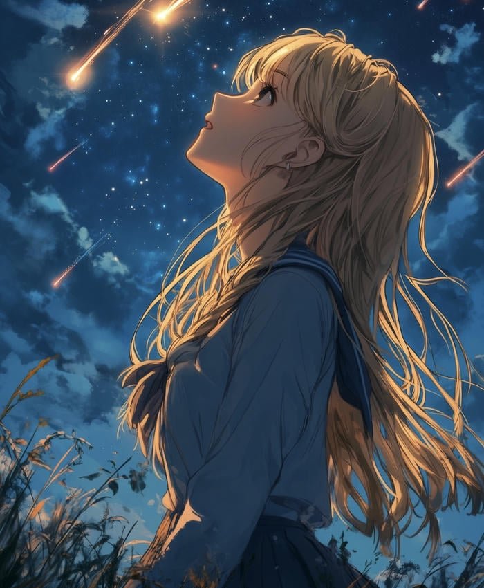 Sweet chibi anime girl cute display