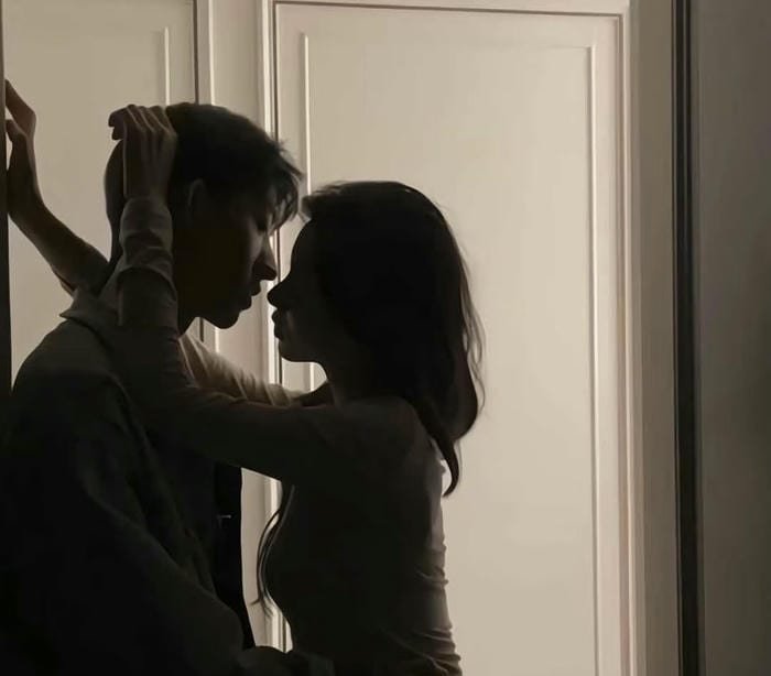 aesthetic couple photo