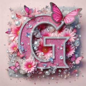 artistic avatar letter g
