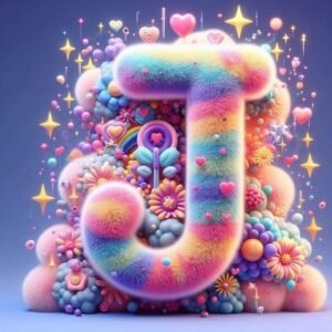 bold letter j profile