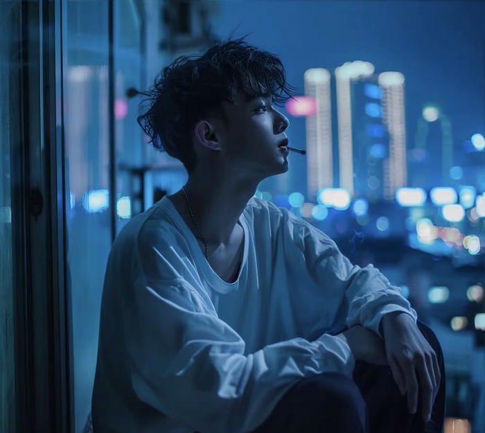 boy dp lonely heart hd