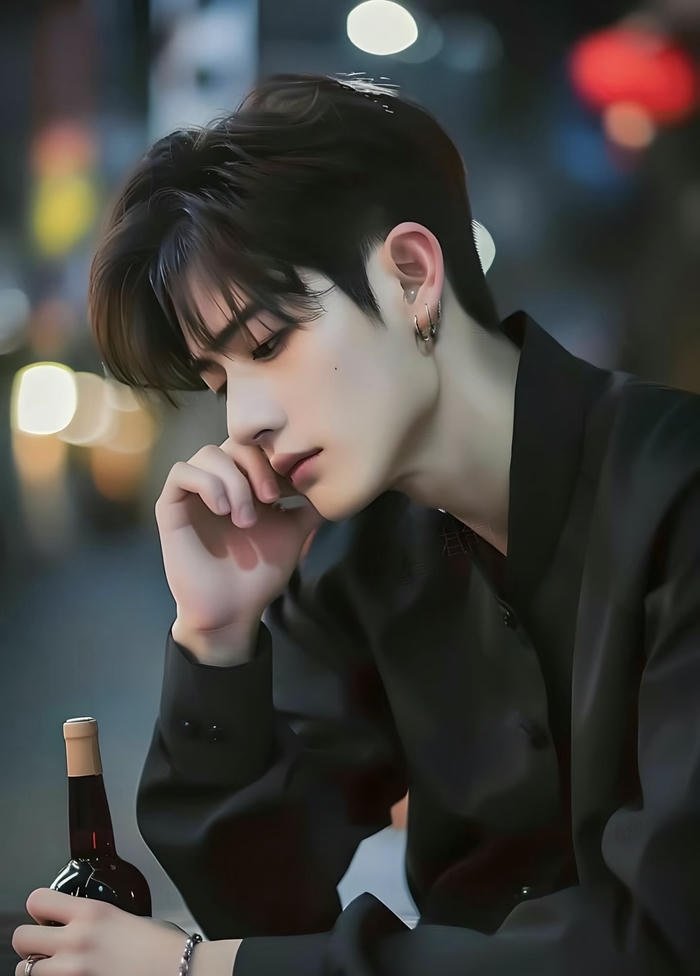 boy dp with black shirt