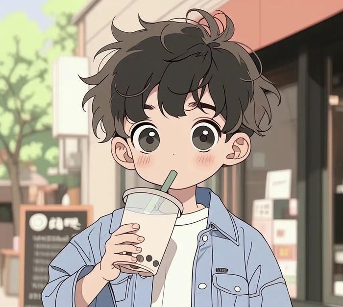 boys cartoon dp simple