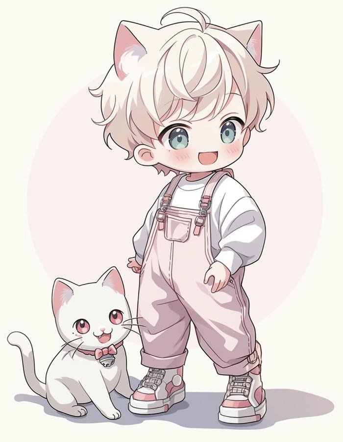 cartoon boy display picture