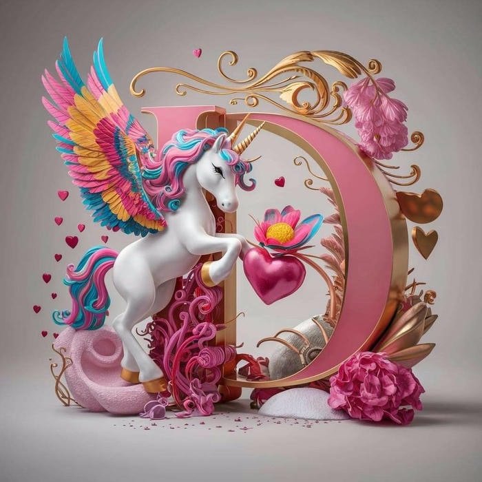 clean font d picture