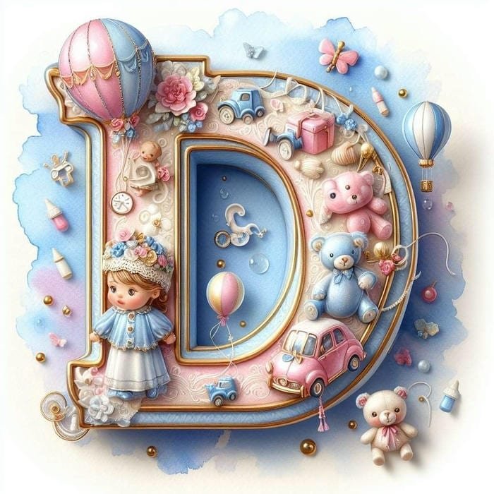 creative lettering d dp