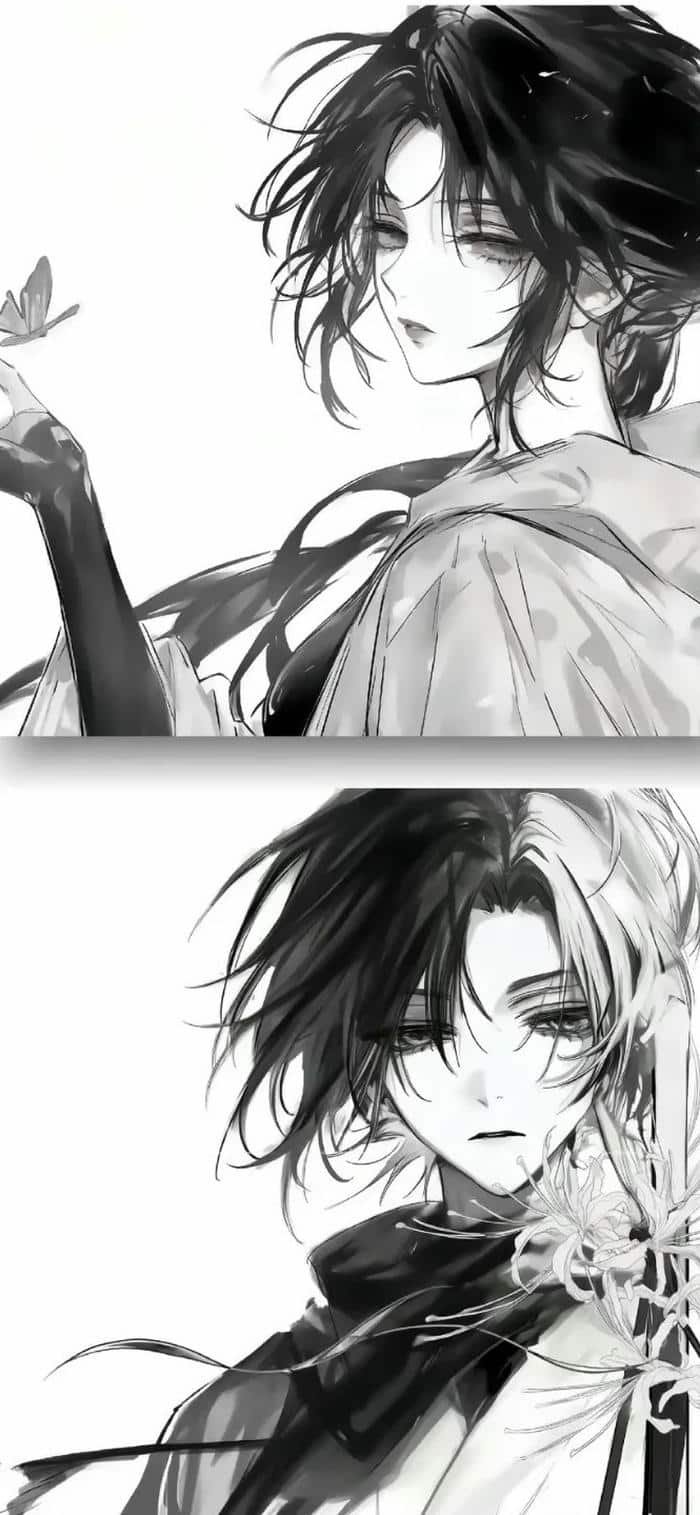 cute anime couple dp