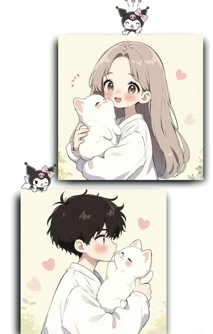 cute anime couple picture dp