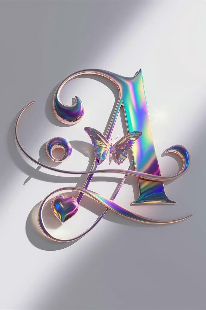 lovely a name dp for profile