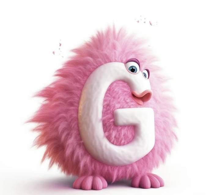 minimal avatar letter g