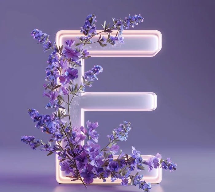 modern initial e icon