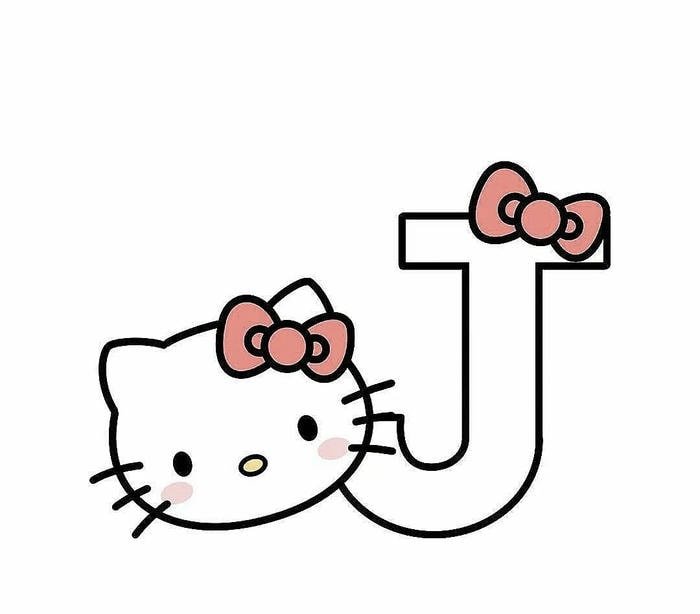 pastel theme j initial