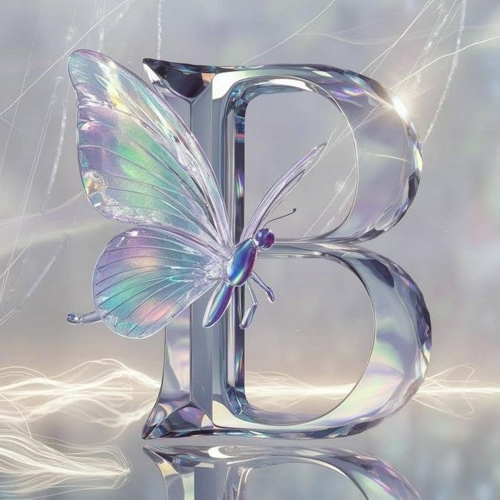 premium graphic b name