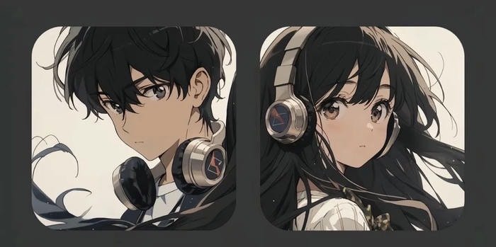 romantic anime couple dp