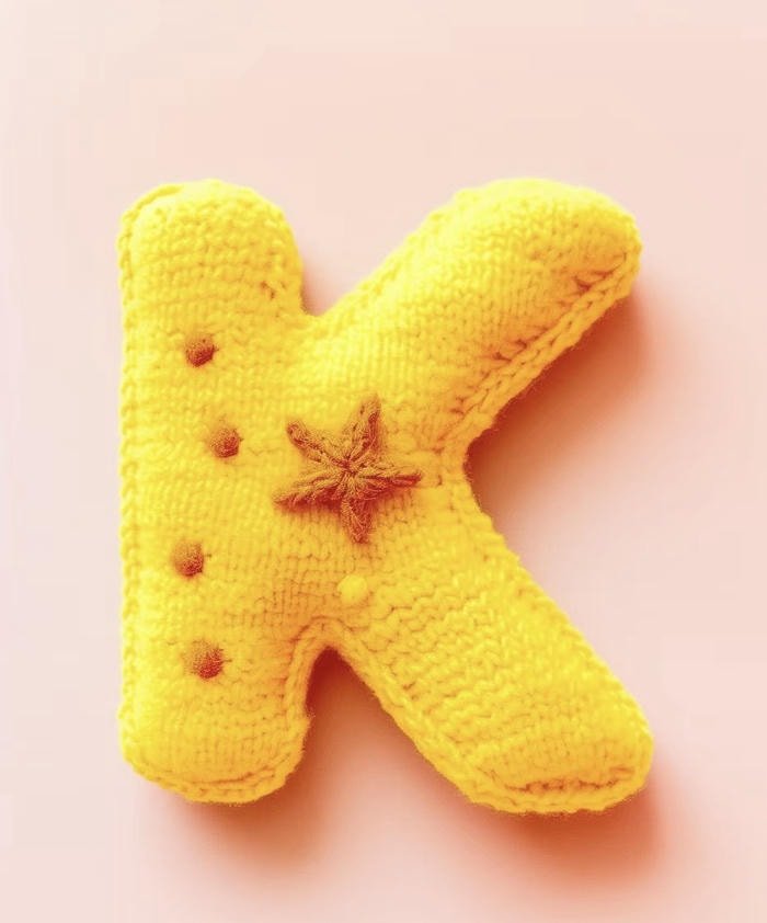 smooth outline k avatar