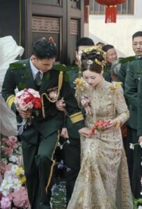 soldier romance scene