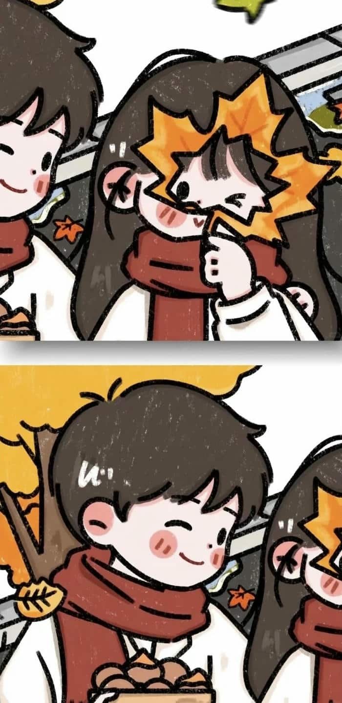 sweet anime couple dp